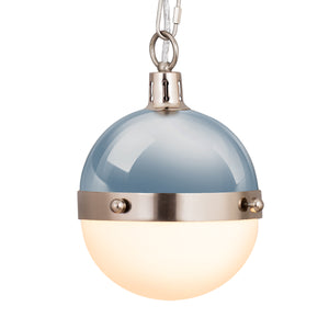 Harmelin 7' 1 Light Mini Pendant in Pale Blue