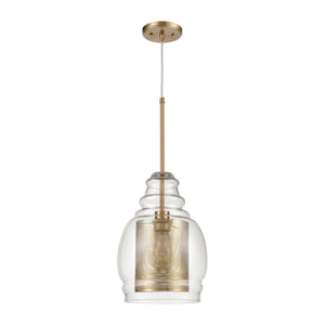 Herndon 11' 1 Light Pendant in Antique Gold