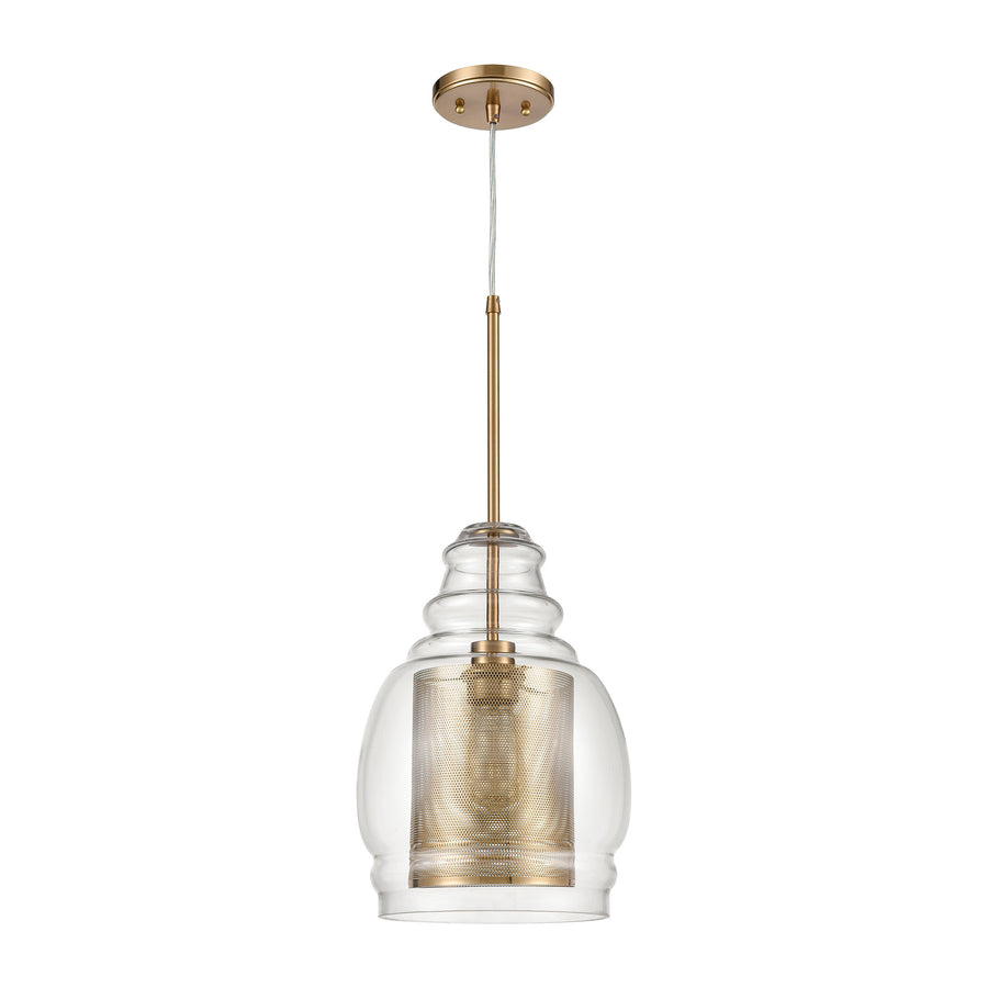 Herndon 11' 1 Light Pendant in Antique Gold