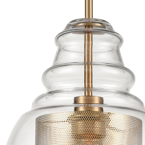 Herndon 11' 1 Light Pendant in Antique Gold