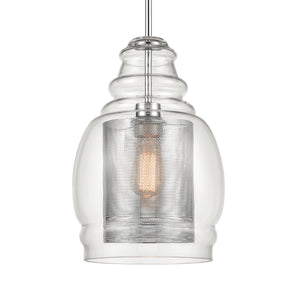 Herndon 11' 1 Light Pendant in Polished Chrome