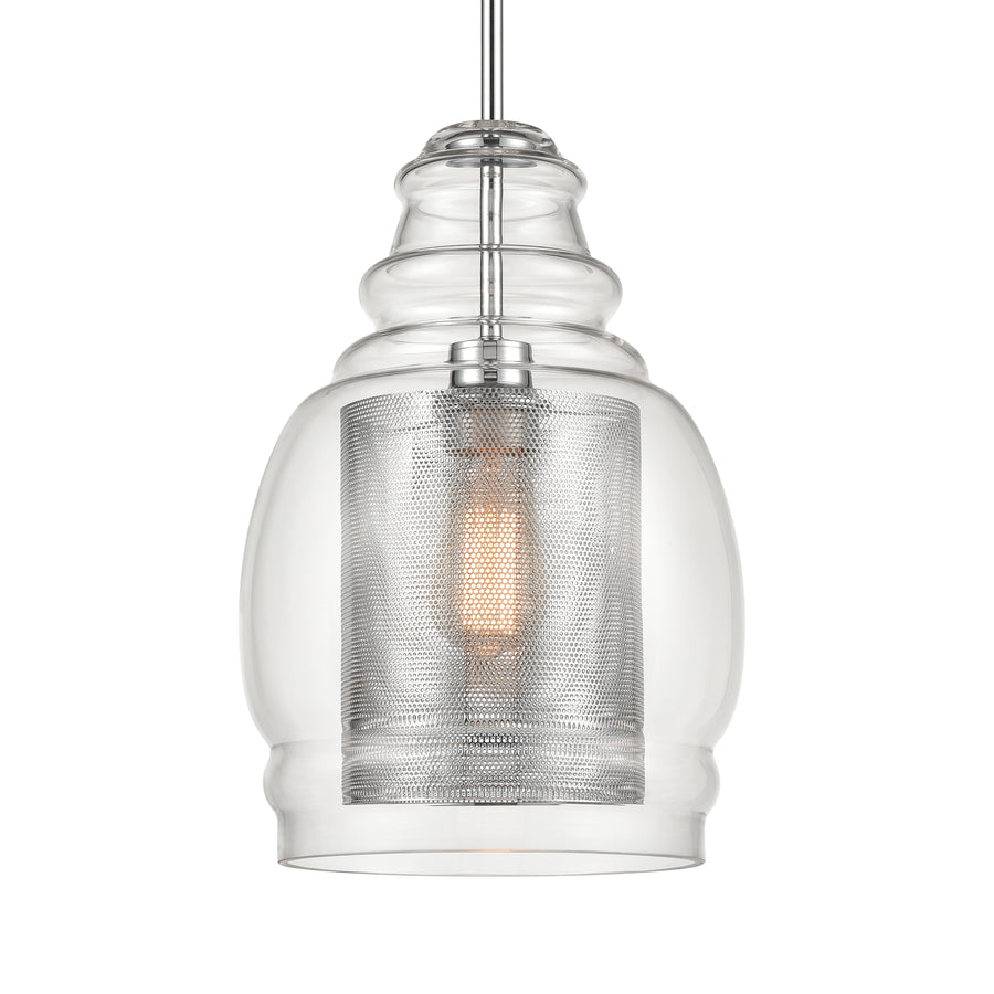 Herndon 11' 1 Light Pendant in Polished Chrome
