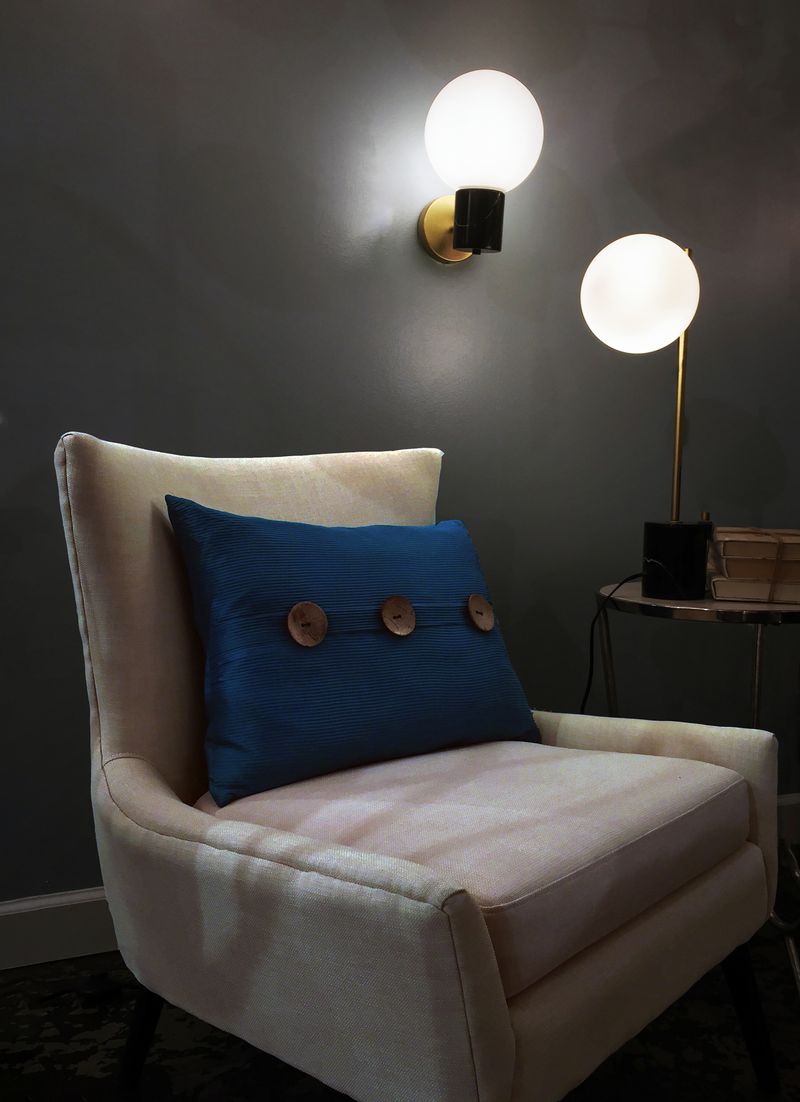 Vesper 11.5' Single Light Wall Sconce in Satin Brass and Black