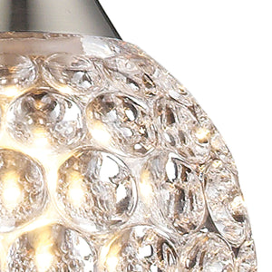 Kersey 5' 1 Light Mini Pendant in Satin Nickel (10341)