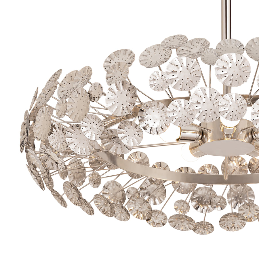 Camora 7' 5 Light Pendant in Nickel