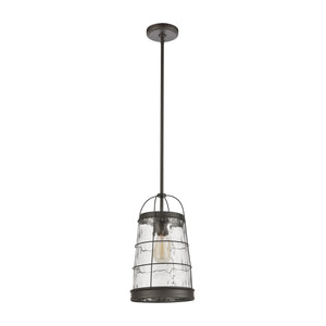 Azaria 9' 1 Light Mini Pendant in Oil Rubbed Bronze