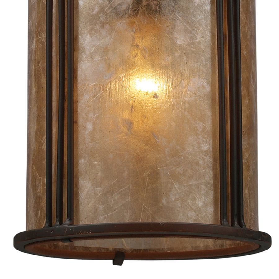 Barringer 6' 1 Light Mini Pendant in Aged Bronze