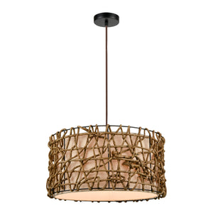 Bindan 20' 1 Light Pendant in Natural