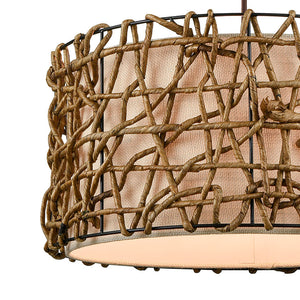 Bindan 20' 1 Light Pendant in Natural