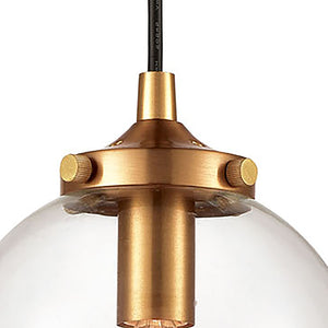 Boudreaux 6' 1 Light Mini Pendant in Antique Gold