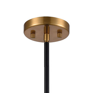 Boudreaux 8' 1 Light Mini Pendant in Antique Gold