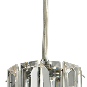 Cynthia 3' 1 Light Mini Pendant in Polished Chrome