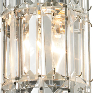 Cynthia 3' 1 Light Mini Pendant in Polished Chrome