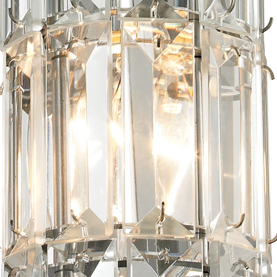 Cynthia 3' 1 Light Mini Pendant in Polished Chrome