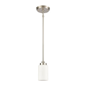 Dawson 4' 1 Light Mini Pendant in Satin Nickel