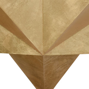 Drama 40' 5 Light Pendant in Gold Leaf