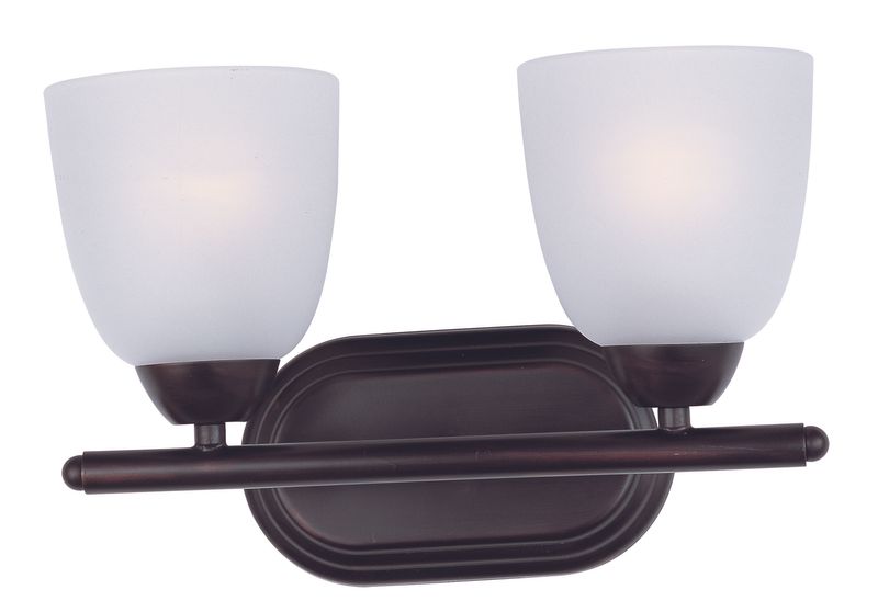 Axis 13' 2 Light Bath Vanity Light in Oil Rubbed Bronze