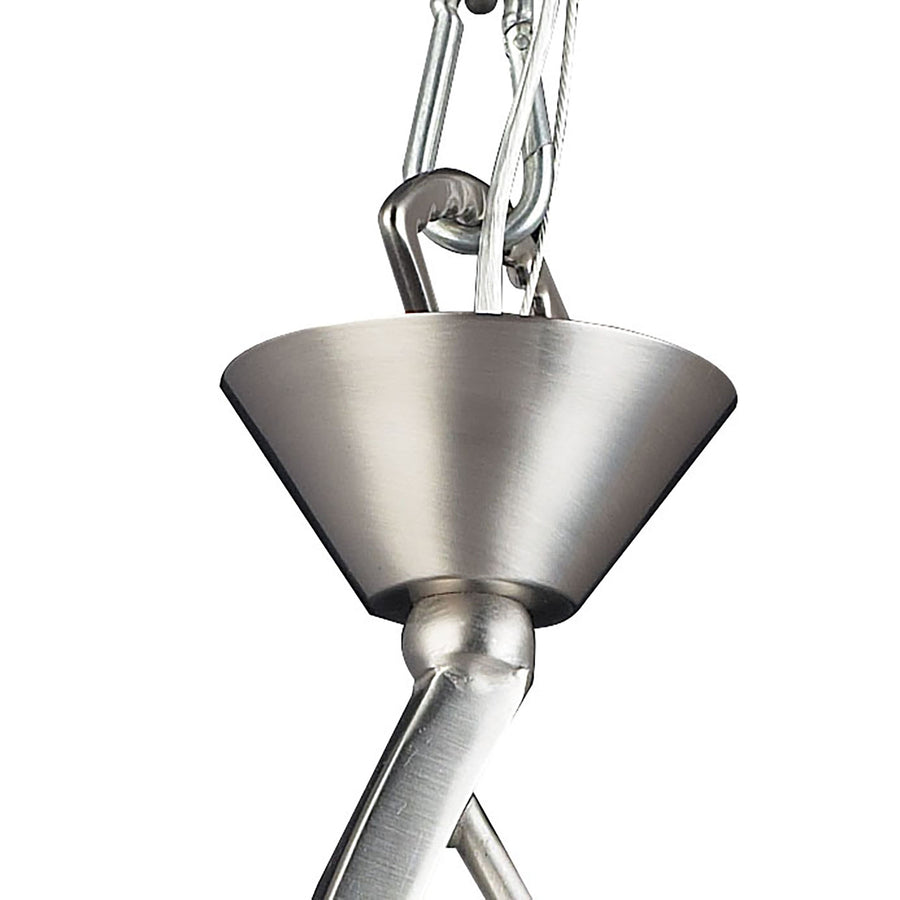 Elysburg 7' 1 Light Mini Pendant in Satin Nickel