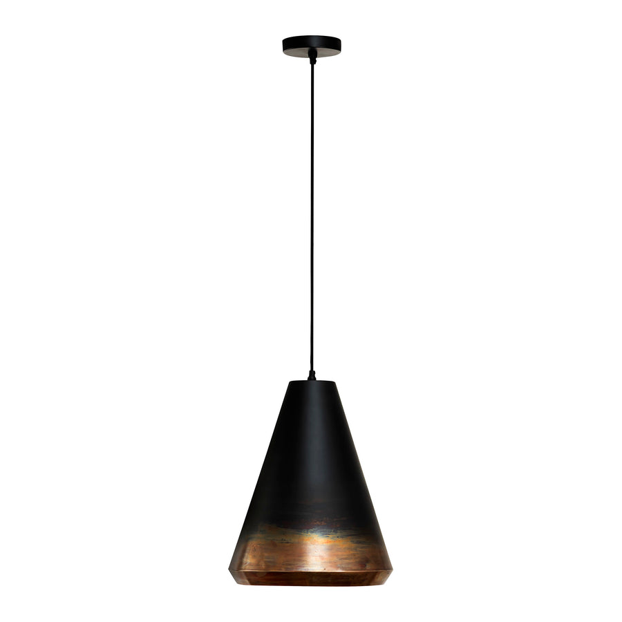 Embla 15' 1 Light Pendant in Brass Ombre