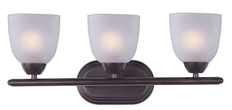 Axis 21' 3 Light Vanity Lighting in Oil Rubbed Bronze