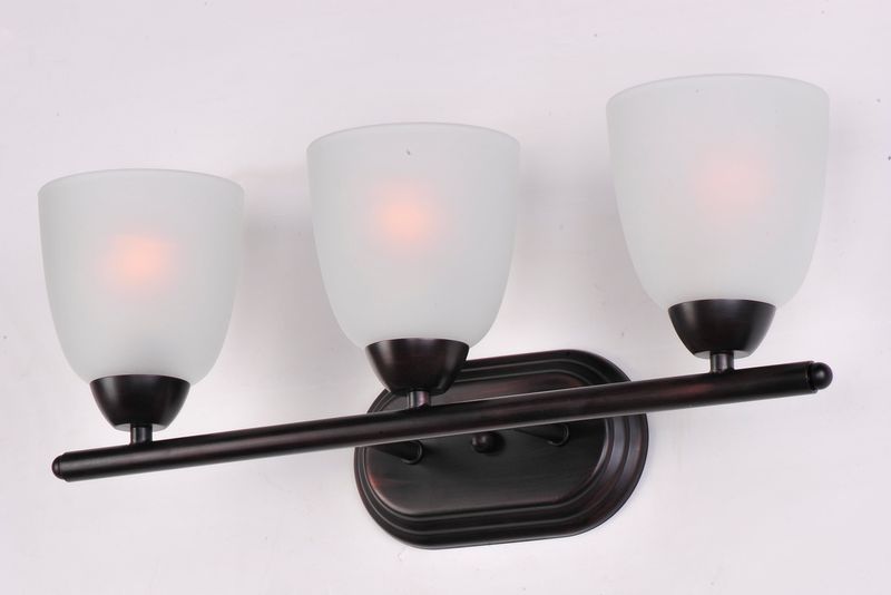 Axis 21' 3 Light Vanity Lighting in Oil Rubbed Bronze
