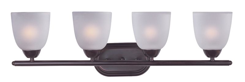Axis 28.5' 4 Light Vanity Lighting in Oil Rubbed Bronze