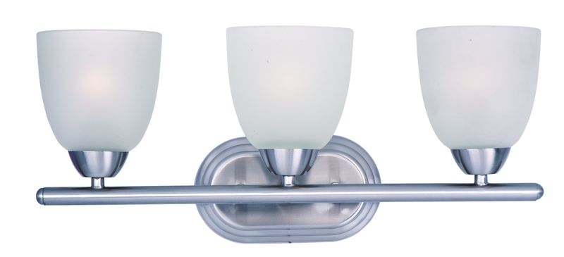 Axis 21' 3 Light Bath Vanity Light in Polished Chrome