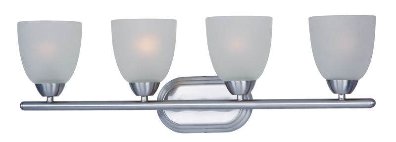 Axis 28.5' 4 Light Bath Vanity Light in Polished Chrome