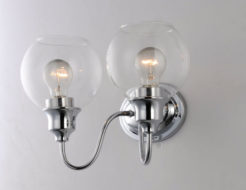 Ballord 14' 2 Light Vanity Lighting in Polished Chrome