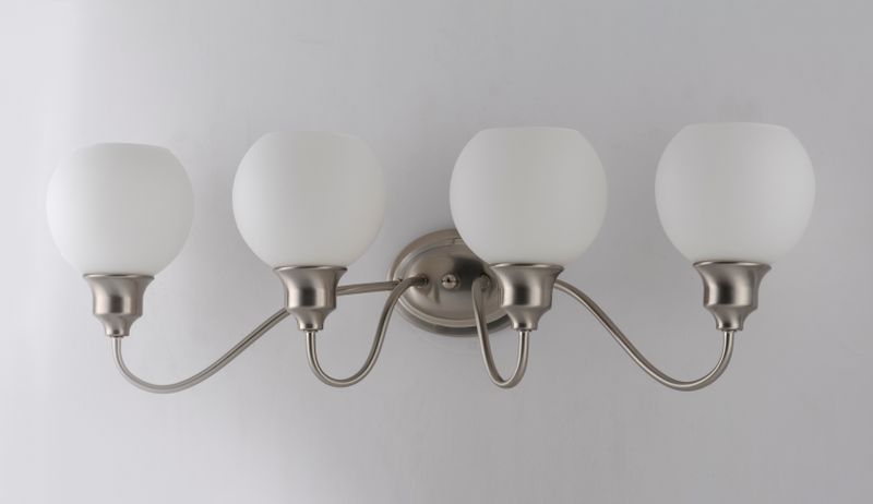 Ballord 31' 4 Light Vanity Lighting in Satin Nickel