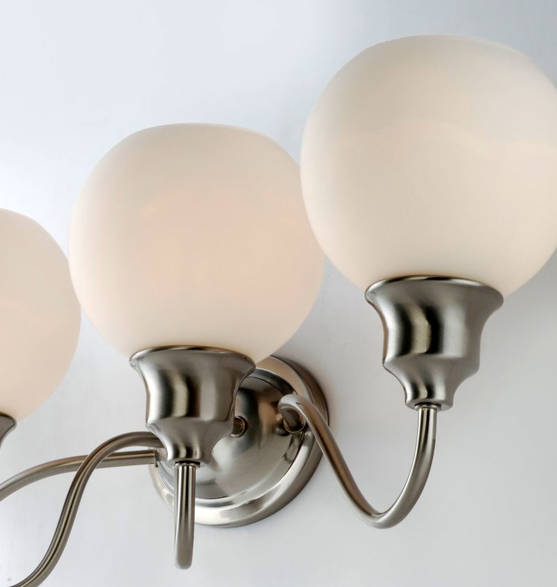 Ballord 31' 4 Light Vanity Lighting in Satin Nickel