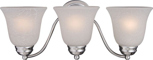 Basix 19" Polished Chrome Vanity Lighting Light with E26 Medium Incandescent