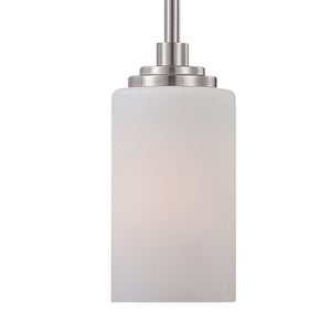 Pittman 5' 1 Light Mini Pendant in Brushed Nickel