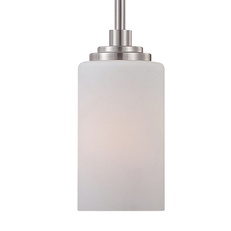 Pittman 5' 1 Light Mini Pendant in Brushed Nickel