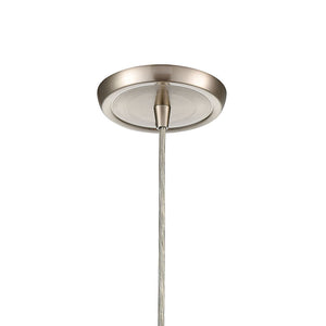 Cirrus 6' 1 Light Mini Pendant in Satin Nickel
