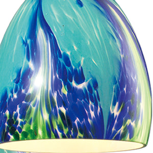 Colorwave 10' 3 Light Mini Pendant in Satin Nickel