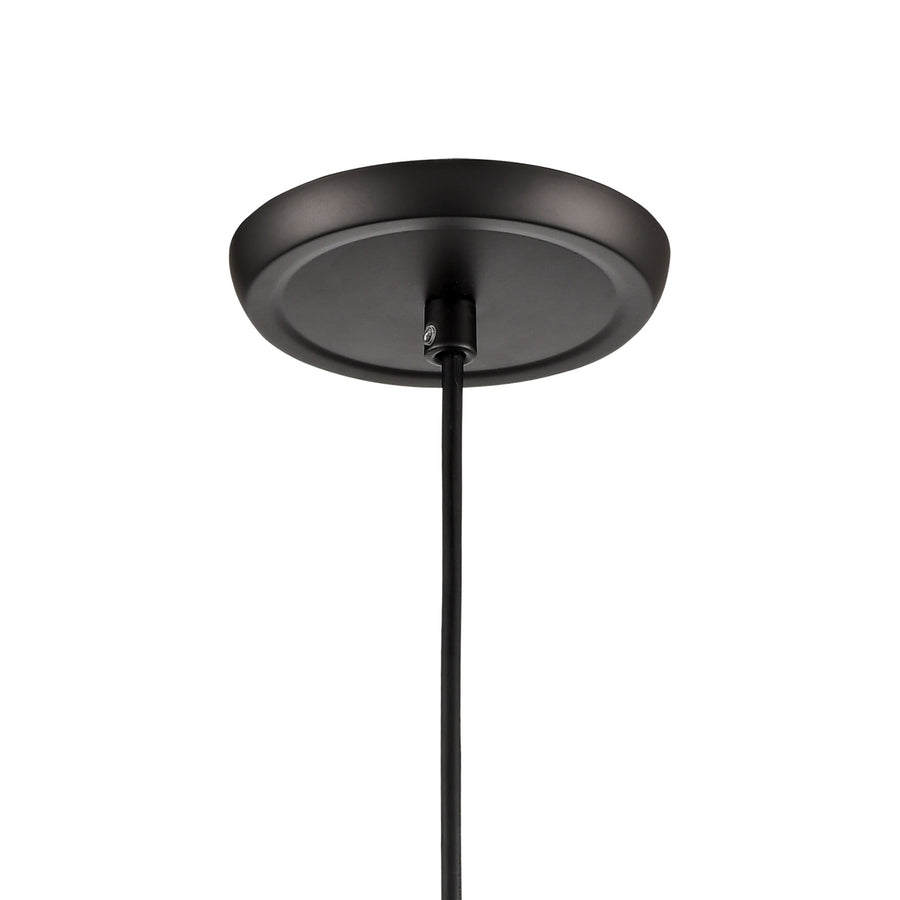 Corey 5' 1 Light Mini Pendant in Matte Black