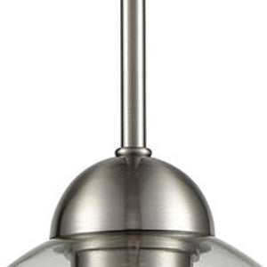 Astoria 6' 1 Light Mini Pendant in Brushed Nickel