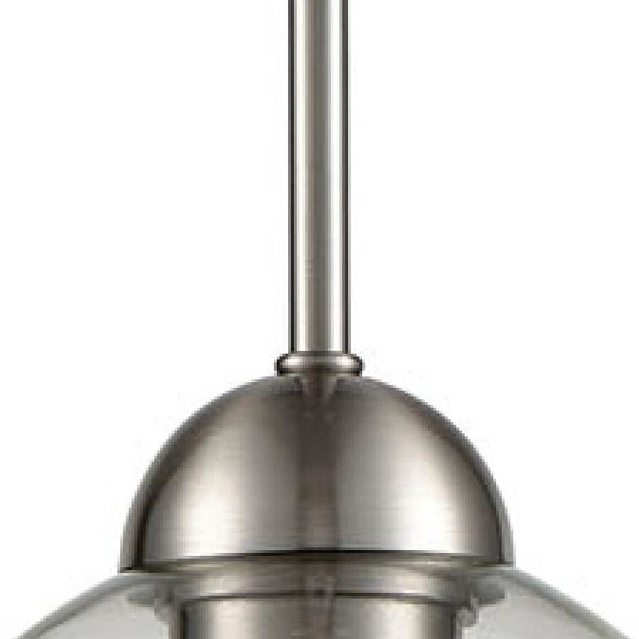 Astoria 6' 1 Light Mini Pendant in Brushed Nickel