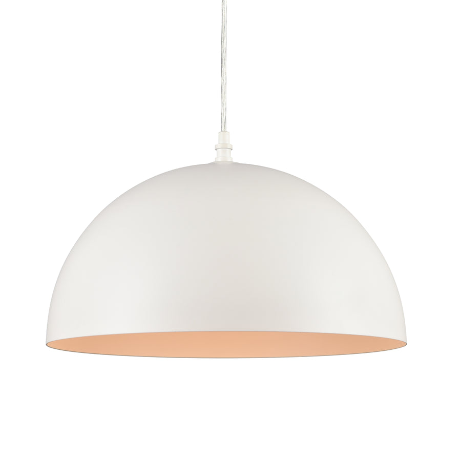Chelsea 16' 1 Light Pendant in White