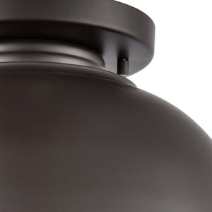 Cedar Park 1 Light Flush Mount in Oil Rubbed Bronze