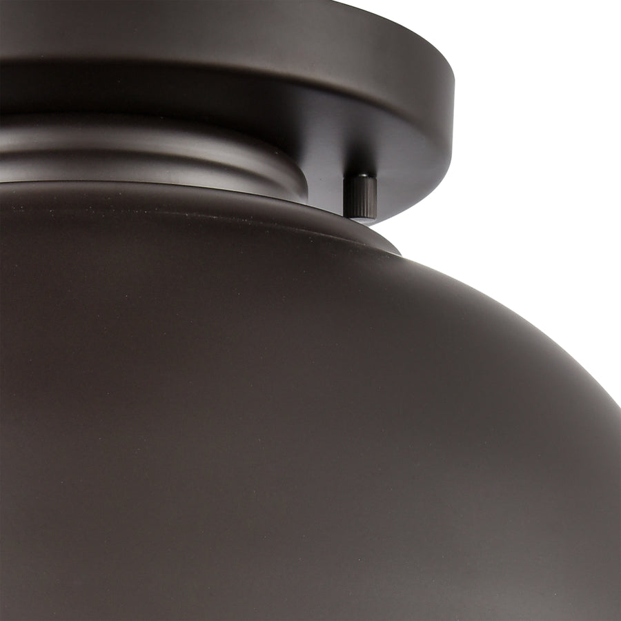 Cedar Park 1 Light Flush Mount in Oil Rubbed Bronze