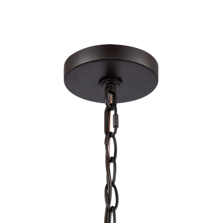 Cedar Park 1 Light Pendant in Oil Rubbed Bronze