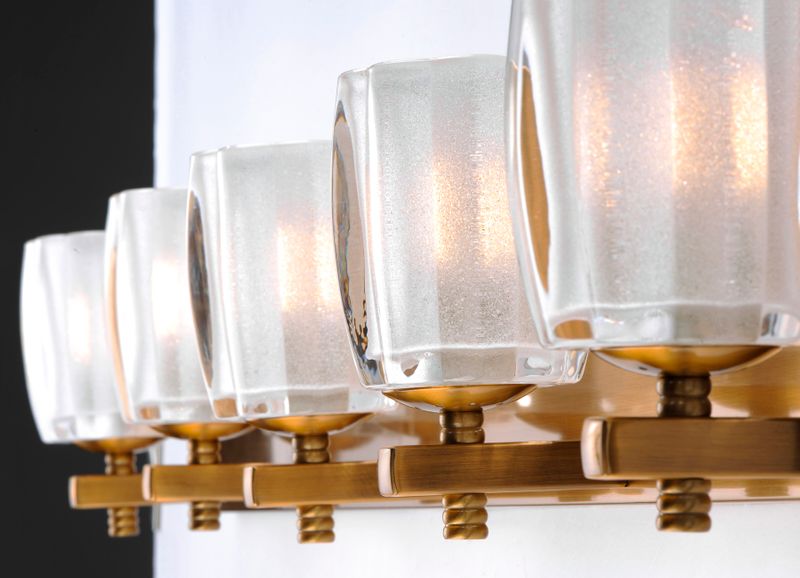 Bravado 33' 5 Light Vanity Lighting in Golden Bronze