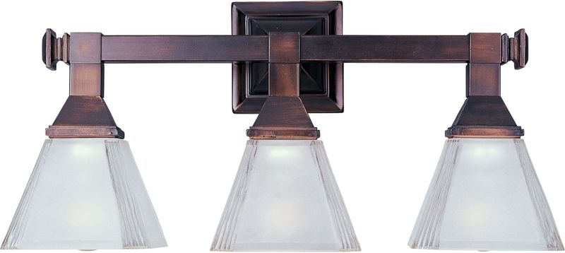Brentwood 20.5' 3 Light Vanity Lighting in Oil Rubbed Bronze