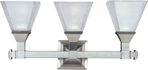 Brentwood 20.5' 3 Light Bath Vanity Light in Satin Nickel
