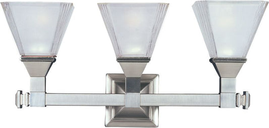 Brentwood 20.5" 3 Light Bath Vanity Light in Satin Nickel