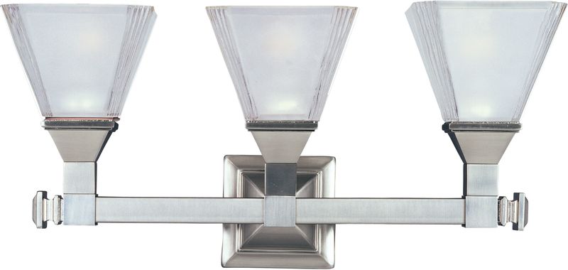 Brentwood 20.5' 3 Light Bath Vanity Light in Satin Nickel