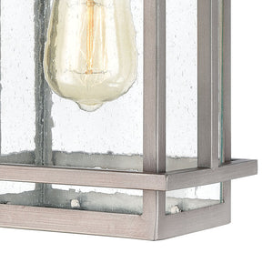 Breckenridge 7' 1 Light Sconce in Weathered Zinc