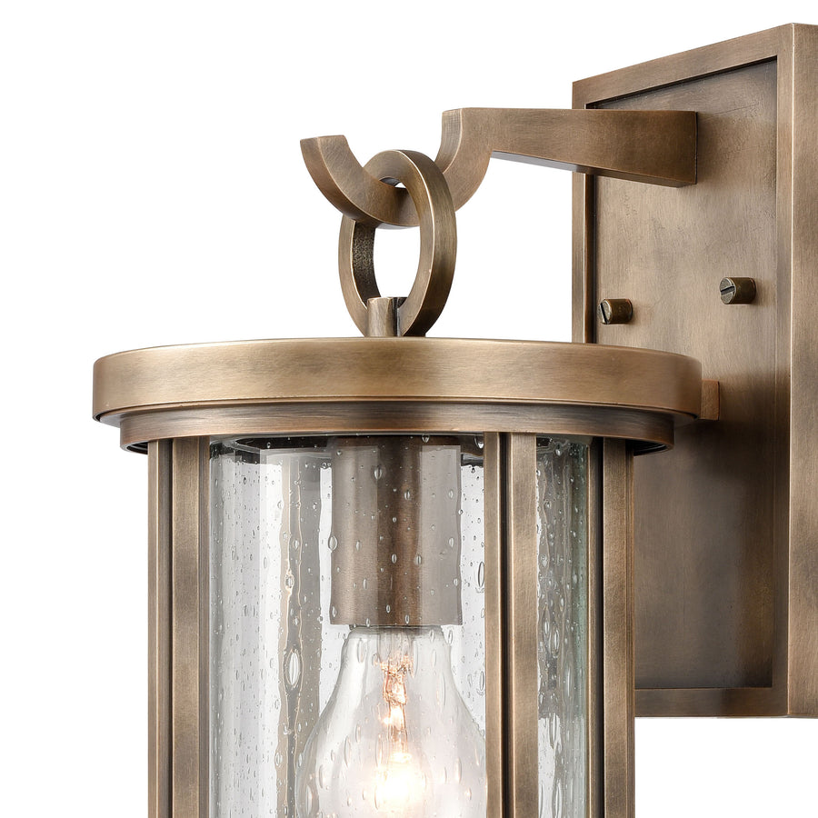 Brison 7' 1 Light Sconce in Vintage Brass